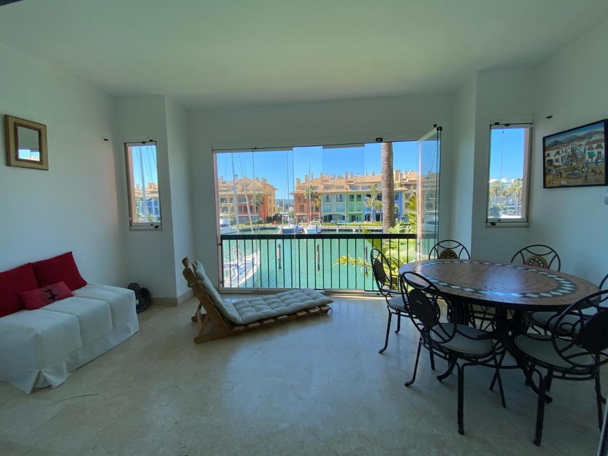 Apartamento Con Piscina ,Playa Con Vistas Panoramicas En La Marina De Sotogrande San Roque  Exterior foto